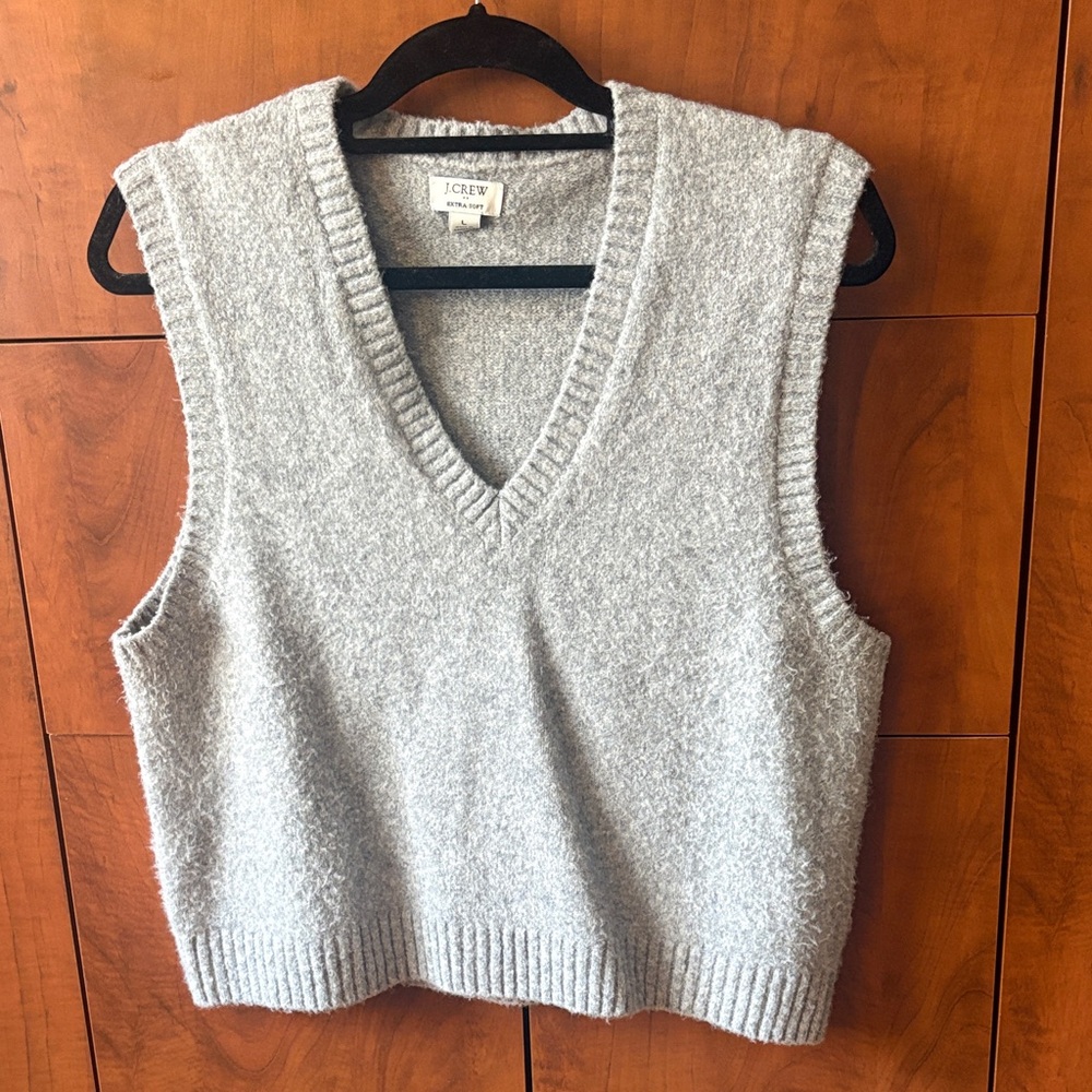 J. Crew Extra Soft Sweater Vest